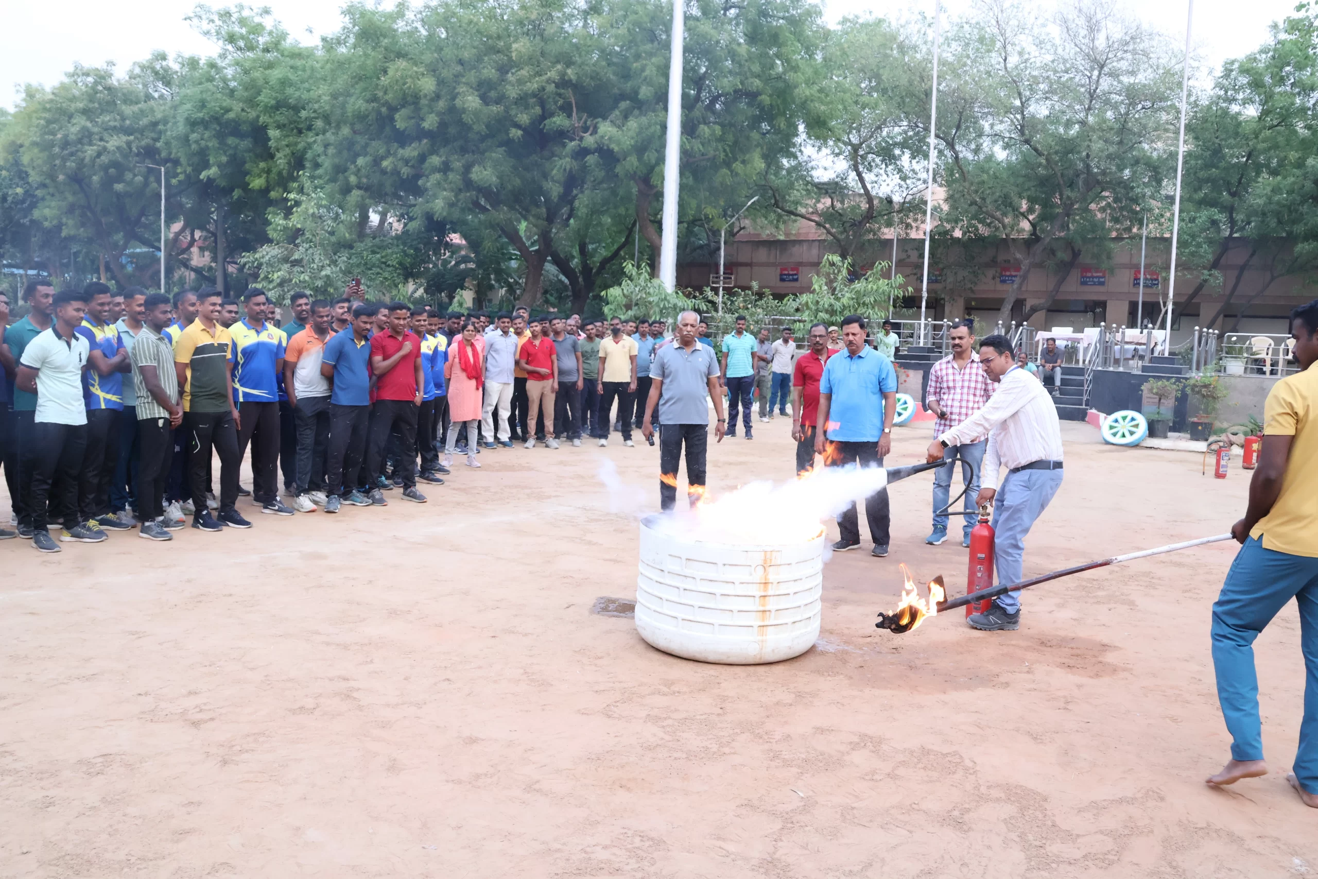 Fire sprinkler system in India